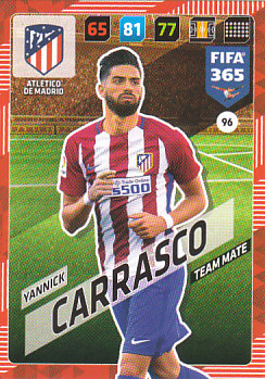 Yannick Carrasco Atletico Madrid 2018 FIFA 365 #96